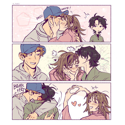 Trio comic